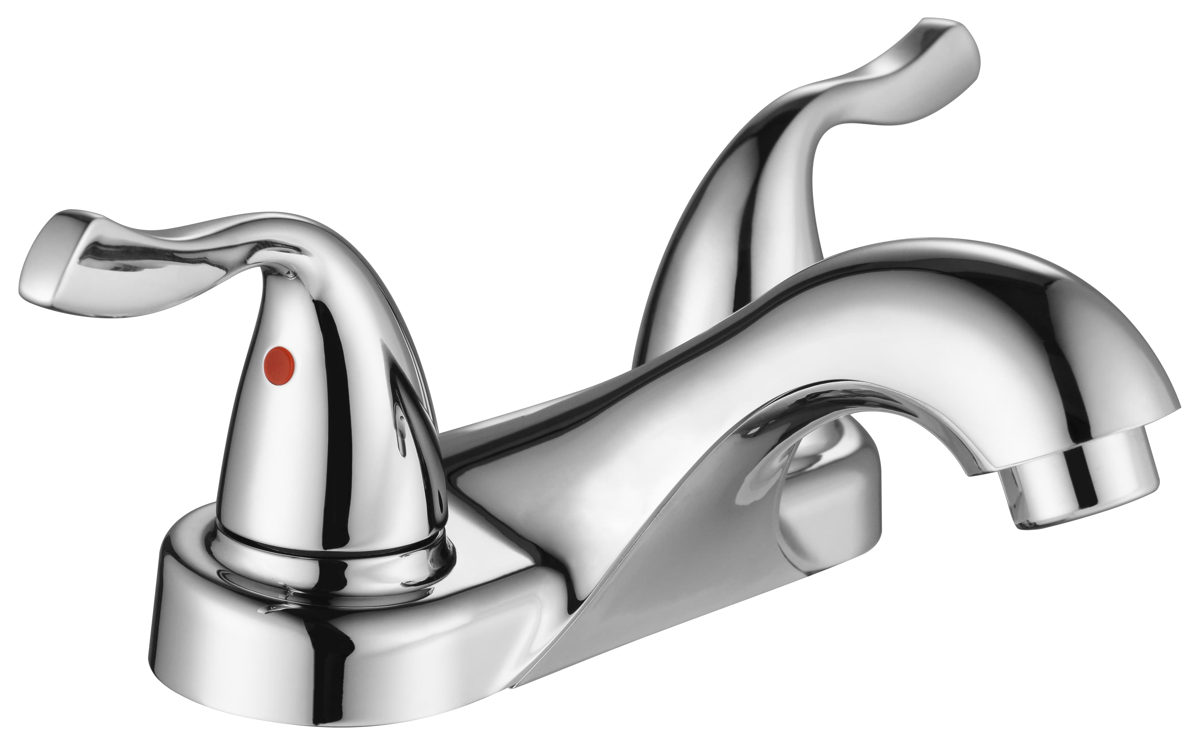 Grifo de baño central de doble agujero doble