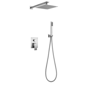 Samliyu 2025 Baño de níquel cepillado en caliente Conjunera de ducha fría en la pared