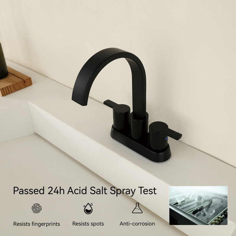 Samliyu Moderno de lavabo de un solo agujero de hoyo lavabo de baño