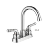 Grifo de lavabo de baño de dos orificios SLY Grifo de tocador