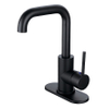 Grifo mate de plástico de plástico de plástico de plástico para un solo mango de baño grifo de mezcladora de baño