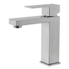 Grifo de un solo agujero de baño de acero inoxidable de acero inoxidable