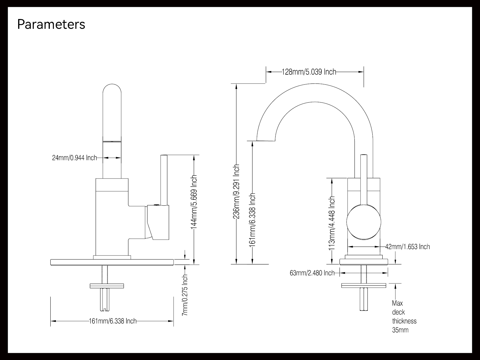 ba&ntilde;o con un solo grifo