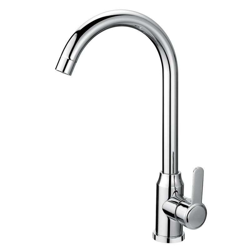 Sly Hot Selling White Kitchen Grewet Chrome Steel Faucet 