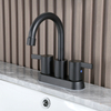 Grifo de baño de dos manijas de 4 pulgadas de alta calidad.