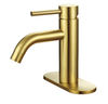 2022 Sly American Basin Vintage UPC Gold Single Single Hole No -Active Brass Bathom Taps Taps Mezcladores Mezcladores de mezcladores 