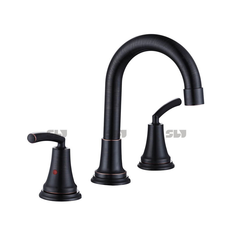 SLY Grifo monomando de 3 orificios Mezclador de lavabo generalizado 