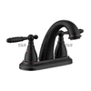 Grifo de lavabo SLY Grifo central de 4 pulgadas Grifo de baño con palanca cromada