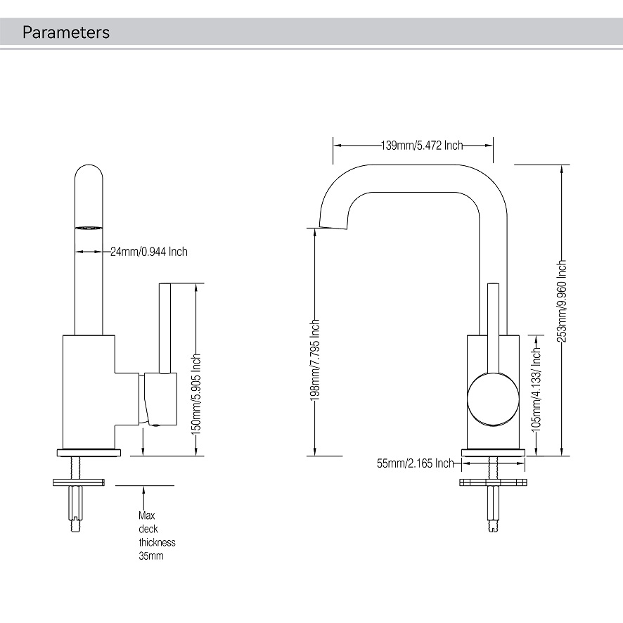 piezas de grifo de ba&ntilde;o