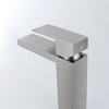 Grifo de un solo agujero de baño de acero inoxidable de acero inoxidable