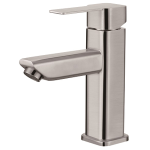 Toque de agua de níquel de níquel cepillado con mioccionario alto Taucet de láminas montada en la cubierta de la plataforma de una sola manija
