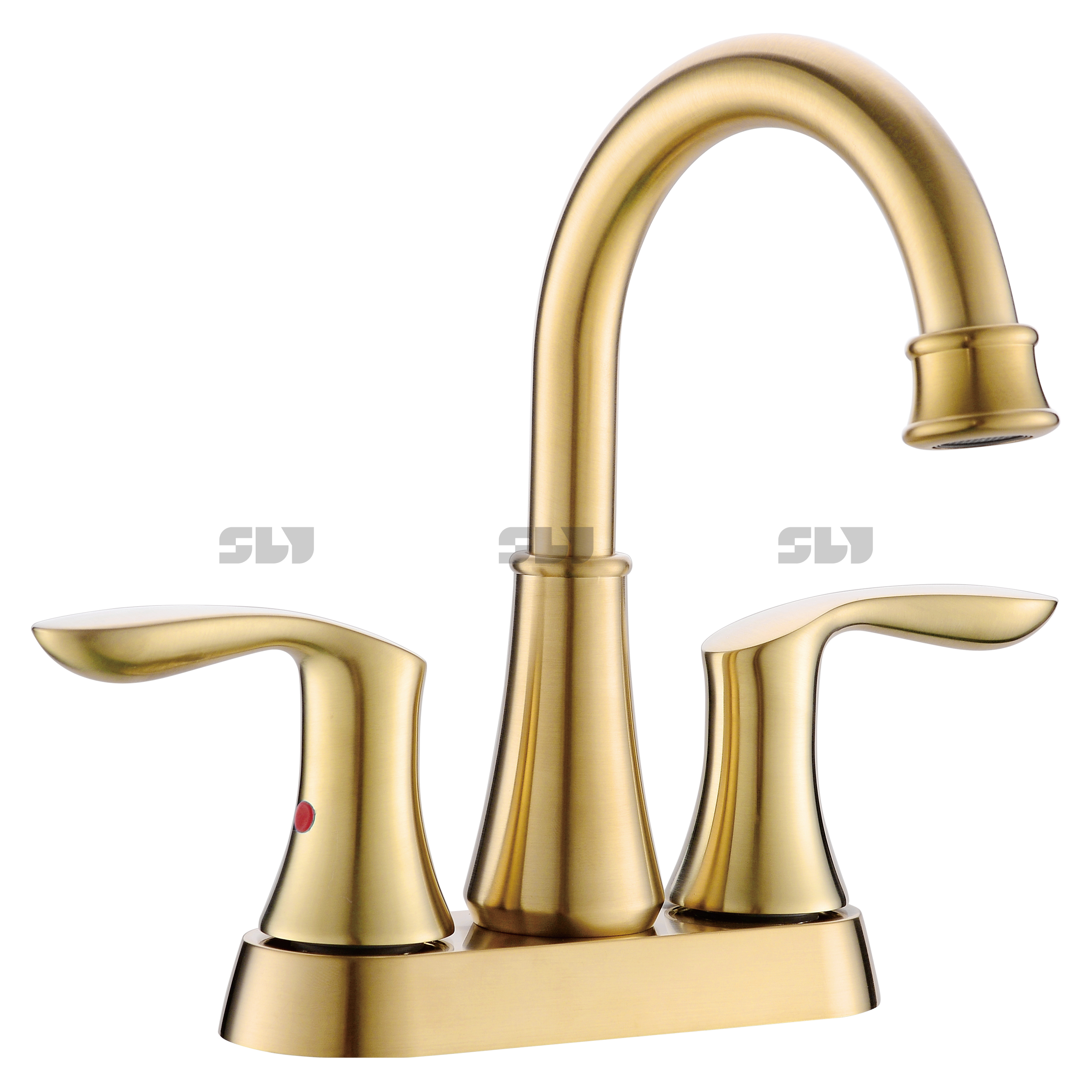 Grifo de ba&ntilde;o de dos manijas