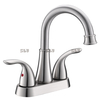 Grifo de lavabo de dos manijas de alta calidad de fábrica SLY Kaiping para lavabo de baño