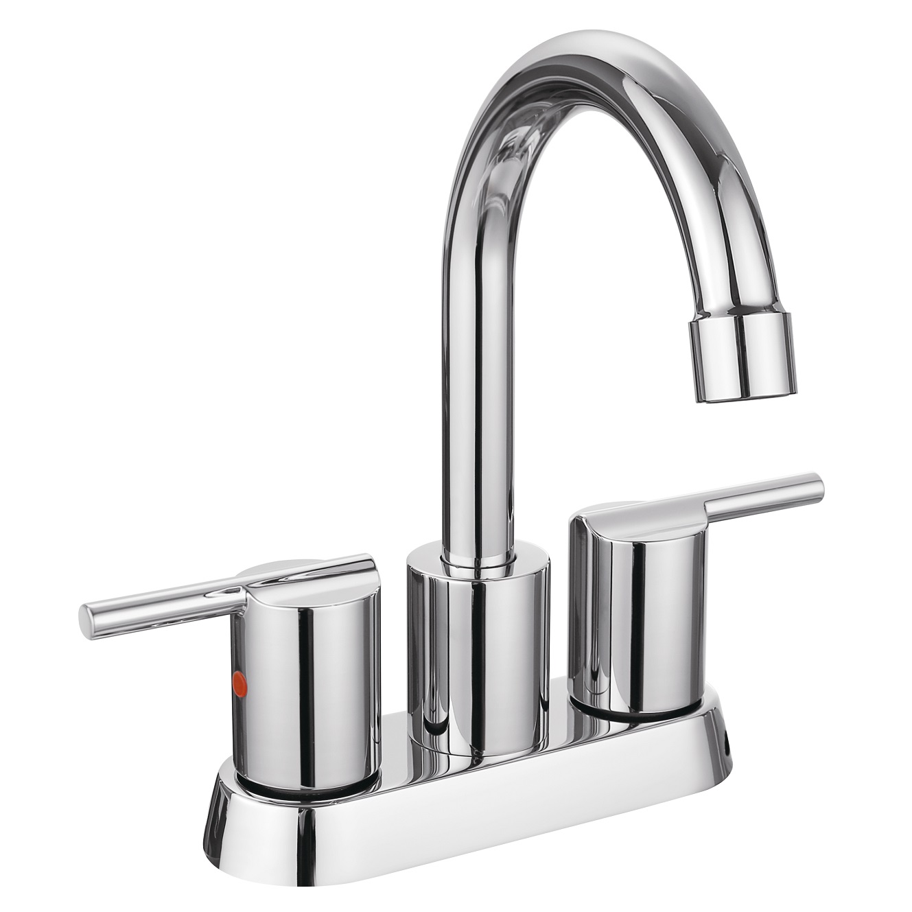 Níquel cepillado con poca potencia Control de agua Con cuenca del baño del baño