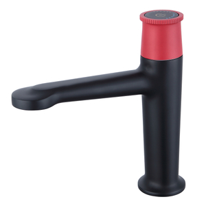 Grifos de cuenca negra mate de latón de color marrón de baño moderno grifo de baño de baño