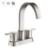 Níquel cepillado con cepillo moderno grifo de lavabo de lavabo
