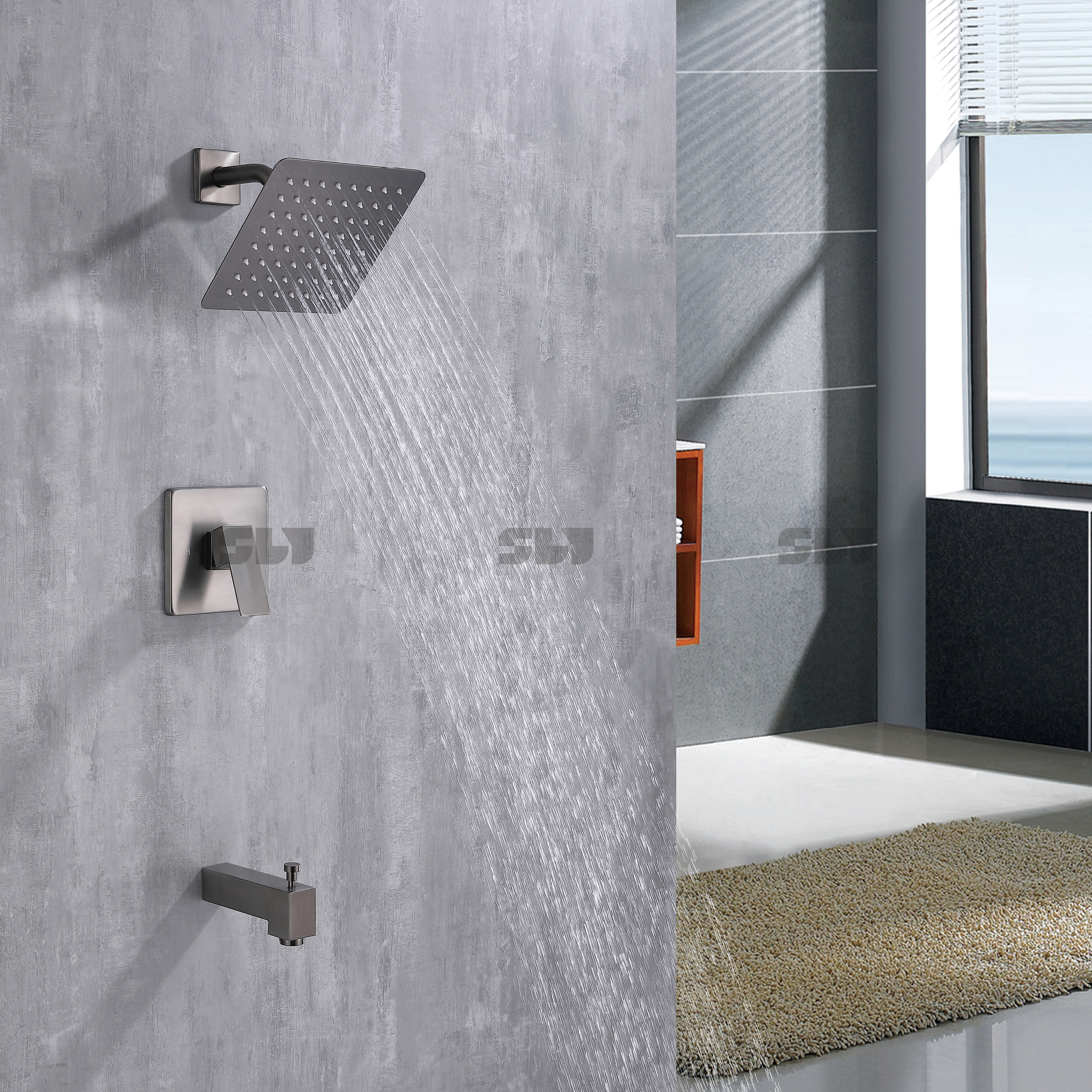 cabezal de ducha del grifo