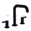 Grifo de lavabo de baño negro con cartucho de cobre SLY para lavabo de baño