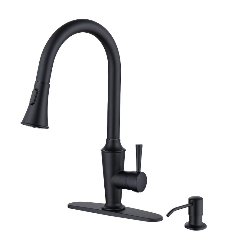 Grifo de cocina de venta de níquel caliente con cepillado con cepillado
