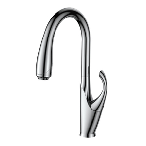 Sly Brass Chrome Pull-Out Spray Kitchen Fregadera Mezcladora de grifo