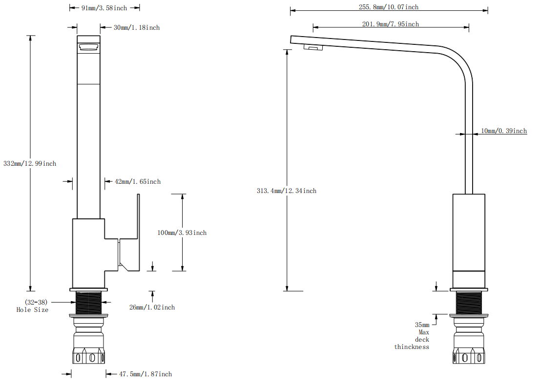 360 grados de cocina de un solo mango 