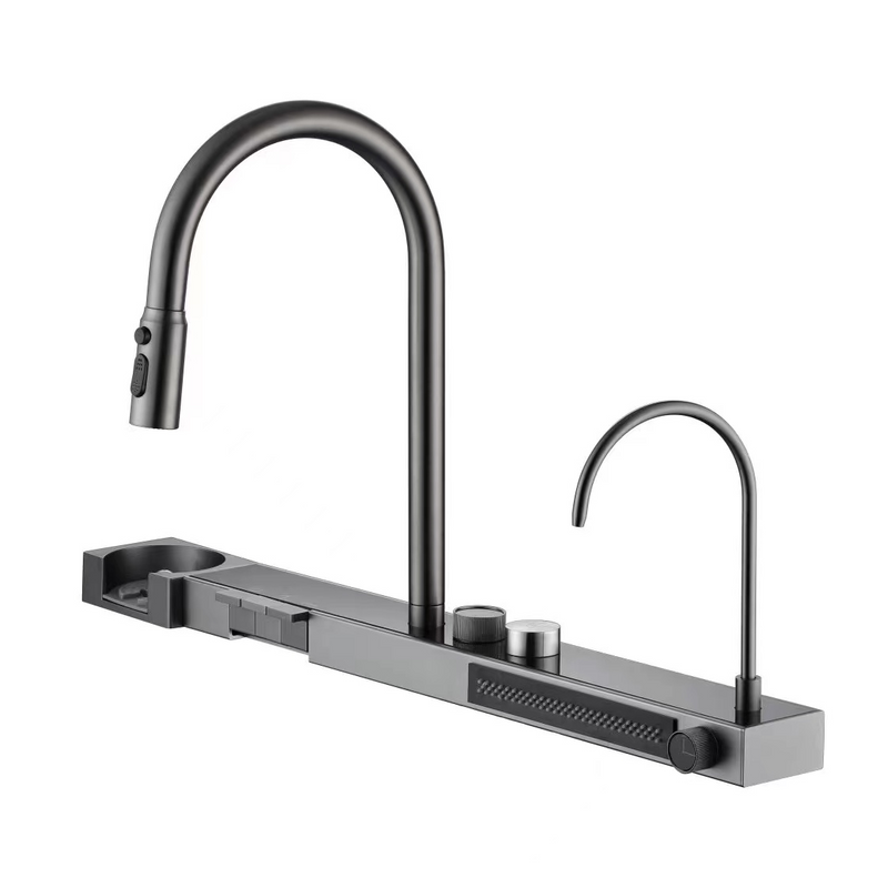 Fregadero de la cocina de metal cepillado de alta calidad del fregadero de cocina moderna fregadero de cocina inteligente fregadero de cocina fregadero