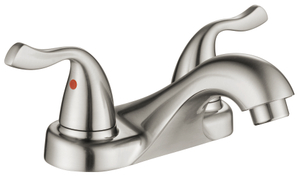 Sly Doble Many Double Hole Centerset Lavatero Baño de grifo de 4 pulgadas de 4 pulgadas grifo
