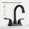 Sly Brass mate mate grifo negro grifo de baño de cobre grifo caliente y fría matriz mezclador
