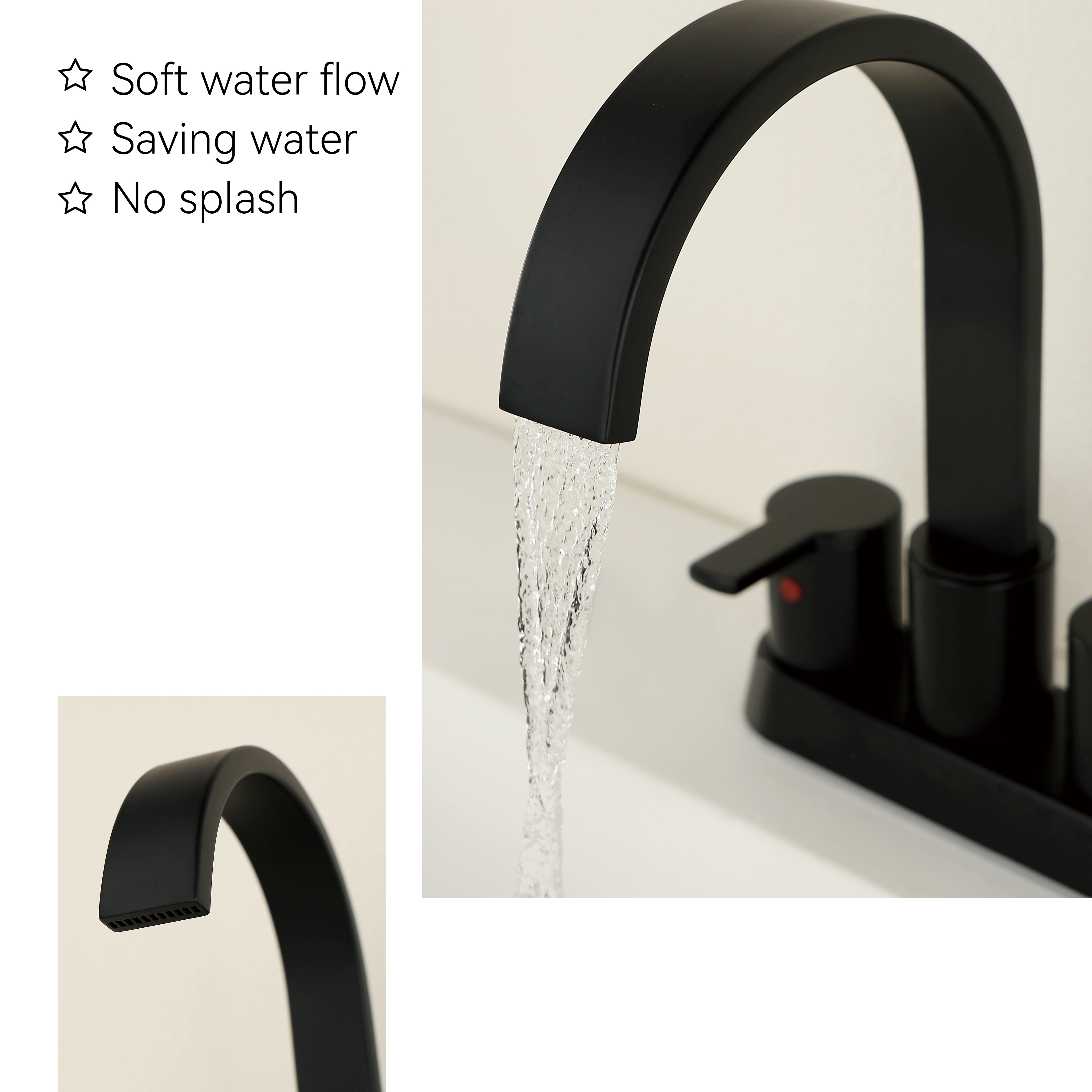 Samliyu Moderno de lavabo de un solo agujero de hoyo lavabo de baño
