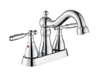 Moderno moderno de lujo doble manguito grifo de cuenca de baño grifo de 4 pulgadas 