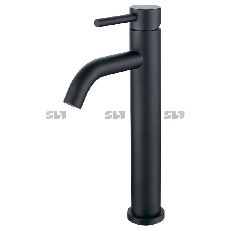 Grifo de baño de acero inoxidable cromado SLY extendido
