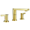Grifo de doble manija de oro de lujo de venta caliente SLY