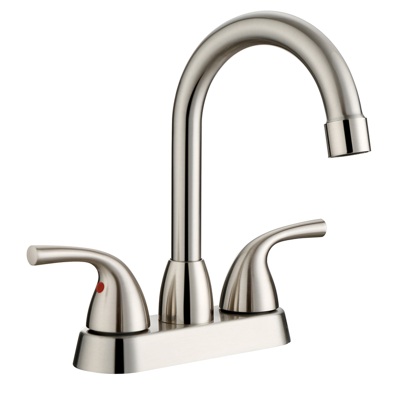 Sly Brass Cepillado Níquel más vendido Mezclador al por mayor Mezclador de baño Taps de agua de grifo