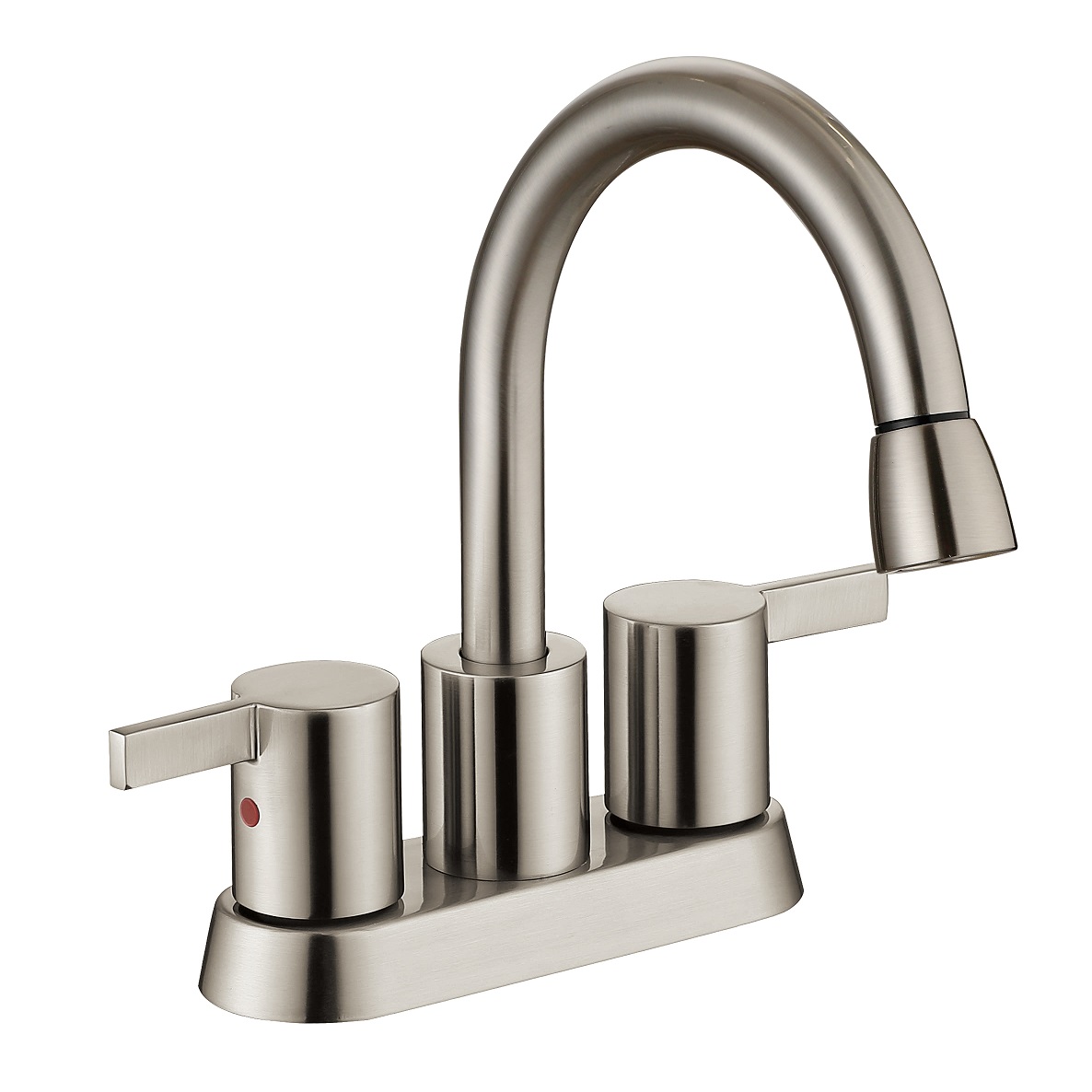 Sly China Factory de 4 pulgadas Golded Gold Two Many Centerset Center Deck Lavaty Bathoding Baño de baño