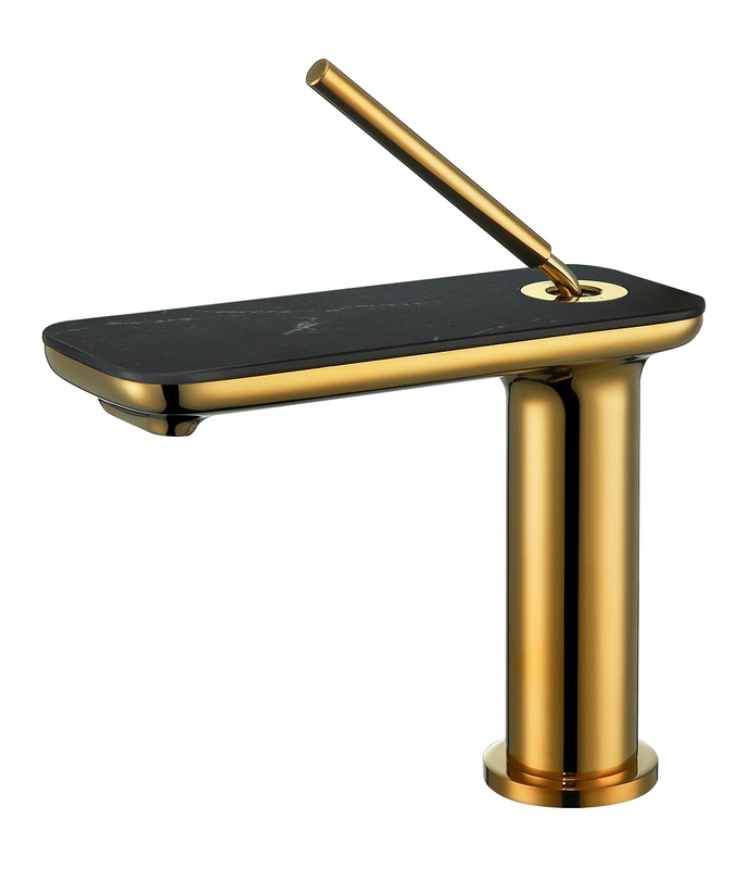 Sly Brass Titanium Gold One-Many Single Hole Modern Bathom Fregn Factur