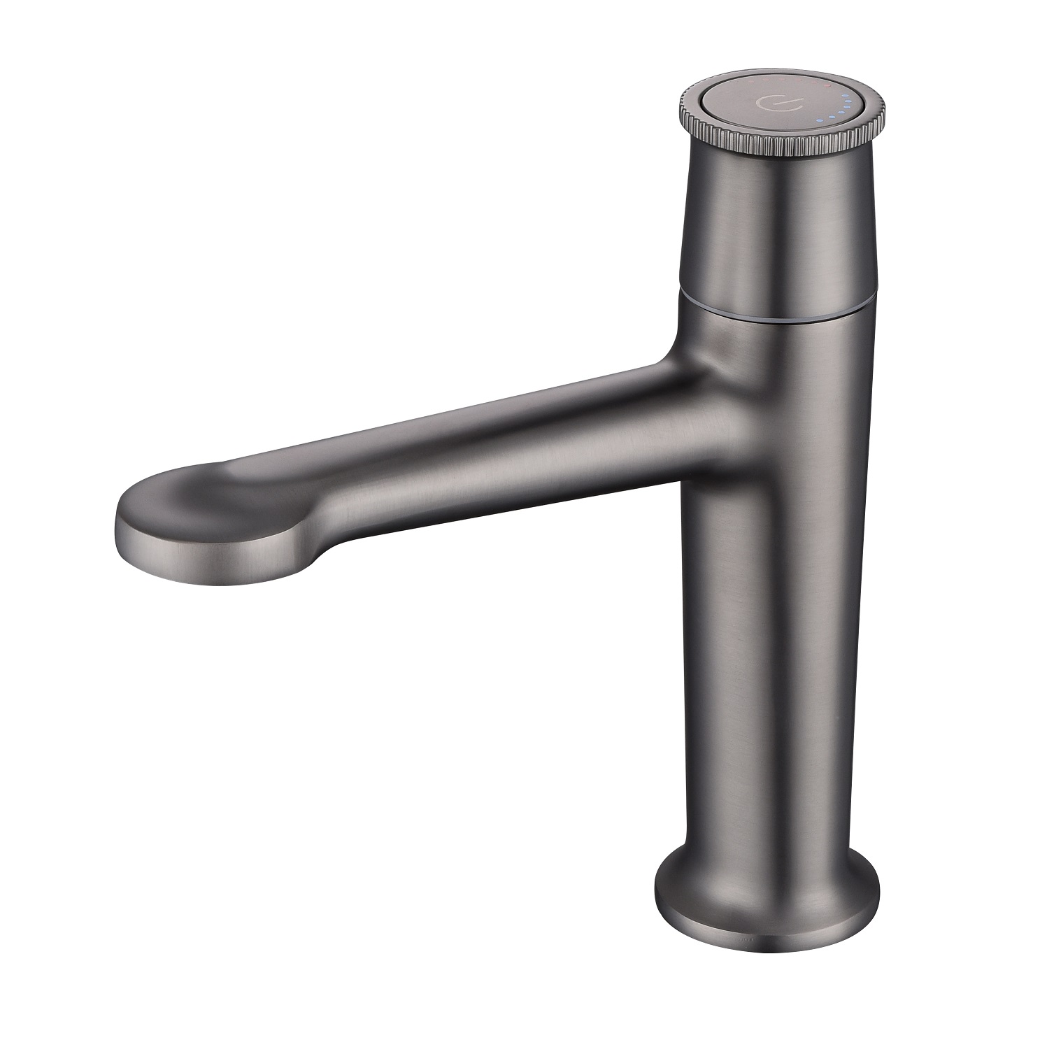Grifos de cuenca negra mate de latón de color marrón de baño moderno grifo de baño de baño