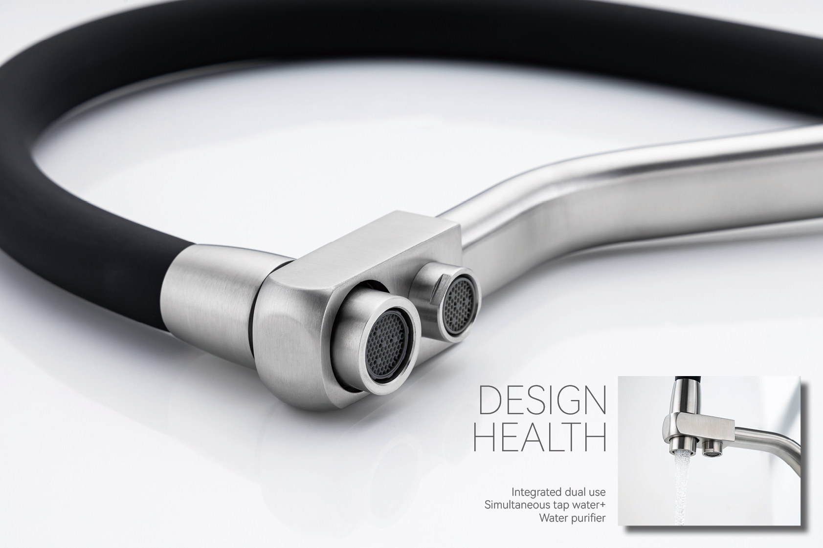 Grifos de fregadero de agua de filtro