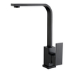 Sly Factory S.S304 Matte Black Kitchen Faucet One Hole Taple Monte Monte Negro Manija de un solo Manijería Fregadero de la cocina del fregadero