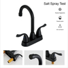 Sly Brass mate mate grifo negro grifo de baño de cobre grifo caliente y fría matriz mezclador