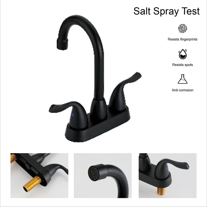 Sly Brass mate mate grifo negro grifo de baño de cobre grifo caliente y fría matriz mezclador
