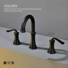 SLY Grifo de lavabo generalizado de dos manijas CWFseries Grifo mezclador de agua para baño Grifo de lavabo de lavado de cara 