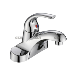 Grifos monomando para lavabo de baño SLY de 4 pulgadas, grifo mezclador para lavabo y accesorios