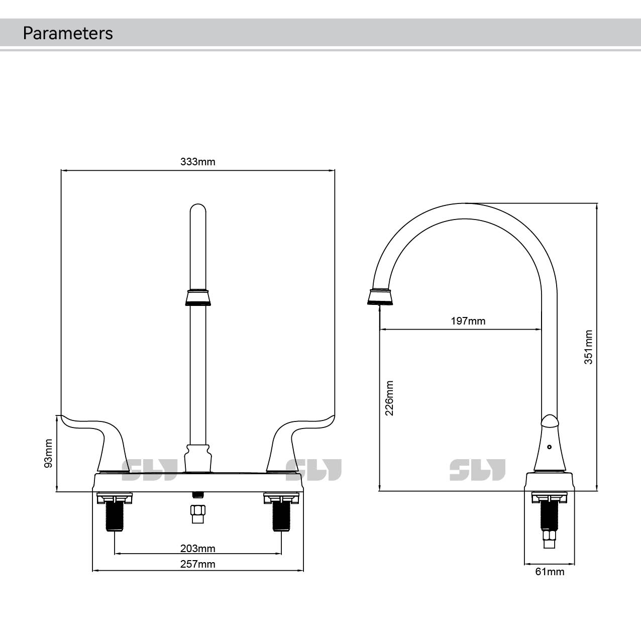 Grifo de fregadero de cocina