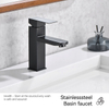 Sly Matte Black Descuento Batio de baño Single Lever Taps de grifo