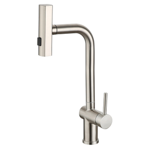 Grifos de cocina de agua de níquel de níquel cepillado astuto