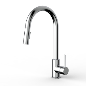 Sly Chrome Pull Sprayer Mango único del fregadero de la cocina del fregadero 
