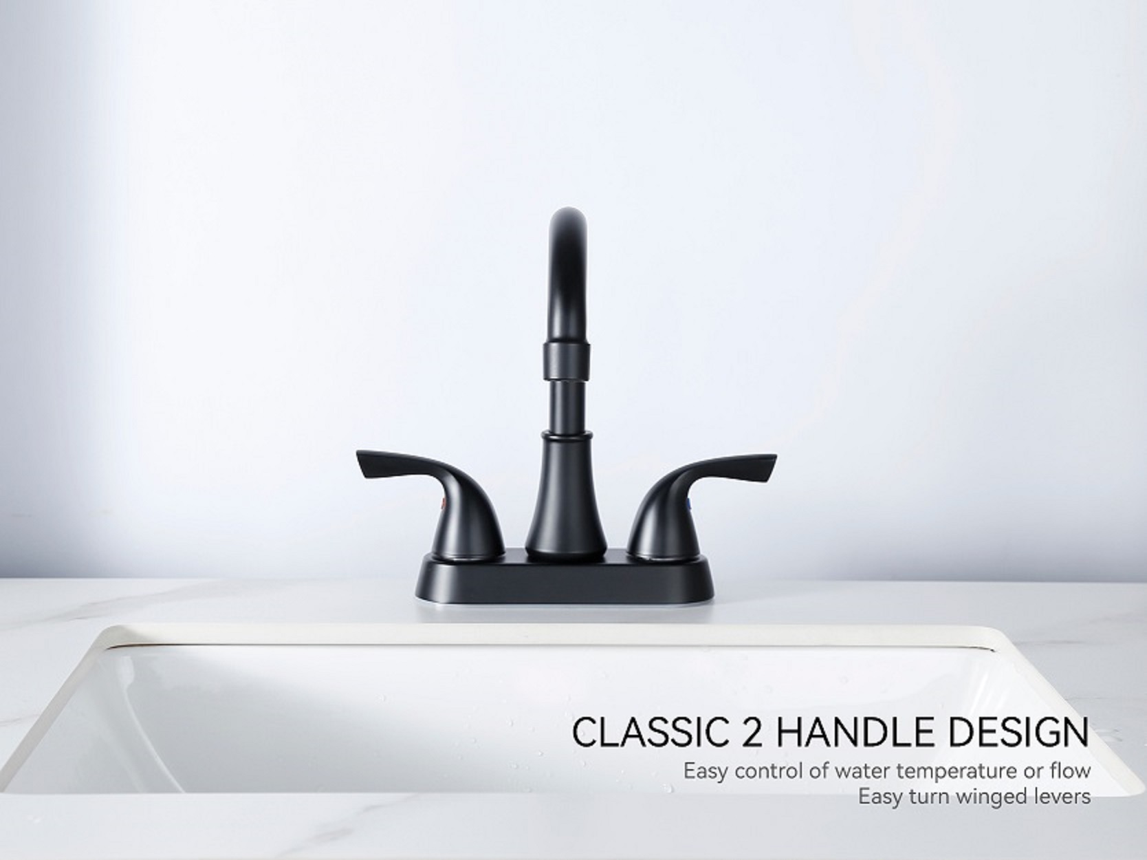 Grifo central de 4 pulgadas