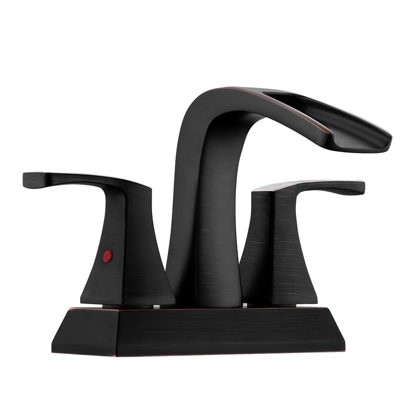 Diseño moderno de latón Sly grifo de lavabo de baño de un solo orificio en stock