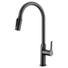 Sly Matte Black Pull Sprayer Fregadero de agua Fregadero de la cocina