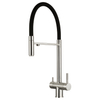 Grifo de cocina de acero inoxidable de alto grado de alto grado